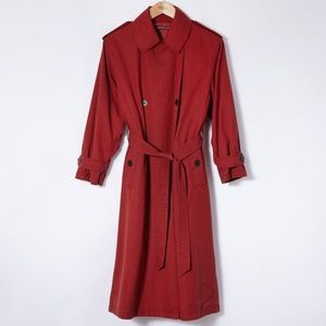 Comptoir des cotonniers trench Gabia burgundy